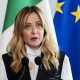 La primera ministra de Italia, Giorgia Meloni, ofrece una rueda de prensa conjunta con el presidente de Kenia, William Ruto, tras su reunión en el Palacio Chigi Francesca Bolla/AGF via ZUMA Pre / DPA