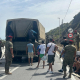 El Ejército transporta a centenares de migrantes desde las barriadas de Ceuta de vuelta a la frontera EUROPA PRESS