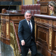 El diputado de Sumar Enrique Santiago y la secretaria cuarta de la Mesa del Congreso, Carmen Navarro, durante una sesión plenaria en el Congreso de los Diputados, a 17 de marzo de 2026, en Madrid (España). Gustavo Valiente - Europa Press
