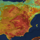 Mapa incendios hoy, 4 agosto, en España. EFFIS.