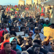 Migrantes llegados ilegalmente a Ceuta  Iván Zambrano / Europa Press