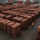 Planchas de cobre peruano para su exportación. MINISTERIO DE ENERGÍA Y MINAS DE PERÚ