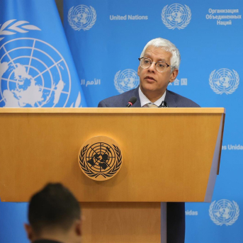Portavoz adjunto de NAciones Unidas, Farhan Haq. Europa Press/Contacto/Giada Papini Rampelotto/Euro Portavoz adjunto de NAciones Unidas, Farhan Haq. Europa Press/Contacto/Giada Papini Rampelotto/Euro