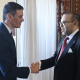 El presidente Sánchez con el Rey de Marruecos, en una visita a Rabat en 2024. Foto: Europa Press.