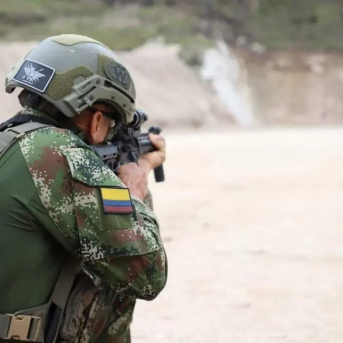 Un militar del Ejército de Colombia. Imagen de archivo EJÉRCITO DE COLOMBIA Un militar del Ejército de Colombia. Imagen de archivo EJÉRCITO DE COLOMBIA