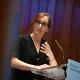 Imagen de archivo de la ministra de Sanidad, Mónica García. Fernando Sánchez - Europa Press