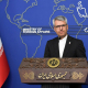El portavoz del Ministerio de Exteriores de Irán, Esmaeil Baqaei. Europa Press/Contacto/Sha Dati