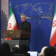 Esmaeil Baqaei, portavoz de Exteriores iraní Europa Press/Contacto/Foad Ashtari