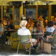Imagen de archivo de terraza llena. | EuropaPress 