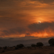 Eclipse solar con nubes bajas por incendios. Fuente de elaboración propia