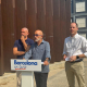 El vicesecretario de Educación e Igualdad del PP, Jaime de los Santos; el presidente del PP en el Ayuntamiento de Barcelona, Daniel Sirera, y el secretario general del PP de Catalunya Juan Fernández, este jueves en Barcelona EUROPA PRESS