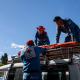 Miembros de la Cruz Roja colombiana desplegados por el terremoto de 7,4 registrado en el noroeste del país Europa Press/Contacto/Sebastian Barros
