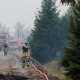 Bomberos combaten el gran incendio declarado en la región belga de Hautes Faugnes (Altos Pantanos) Europa Press/Contacto/Nicolas Lambert