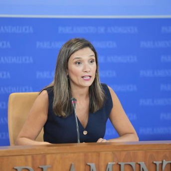 La portavoz adjunta del grupo parlamentario socialista, María Márquez, durante la ronda de ruedas de prensa de portavoces de los grupos parlamentarios en el Parlamento de Andalucía. Imagen de archivo. Joaquín Corchero - Europa Press La portavoz adjunta del grupo parlamentario socialista, María Márquez, durante la ronda de ruedas de prensa de portavoces de los grupos parlamentarios en el Parlamento de Andalucía. Imagen de archivo. Joaquín Corchero - Europa Press