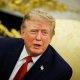 El presidente de EEUU, Donald Trump, en una reunión en la Casa Blanca.  Europa Press/Contacto/Samuel Corum