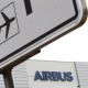FILED - 07 March 2018, Bremen: A view of the Airbus logo on the facade of the company's headquarters in Bremen. Mohssen Assanimoghaddam/Deutsche / DPA