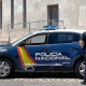 DOTACIÓN POLICIAL ANTE LA SEDE DE LOS JUZGADOS DE MELILLA POLICÍA NACIONAL