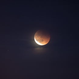 Eclipse lunar parcial, España, 28 de agosto