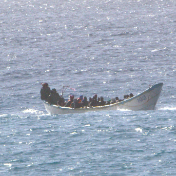 Embarcación con migrantes en aguas del Atlántico (archivo) Europa Press/Contacto/Mercedes Menendez Embarcación con migrantes en aguas del Atlántico (archivo) Europa Press/Contacto/Mercedes Menendez