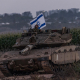 Imagen de archivo de un militar israelí en un tanque junto a la Franja de Gaza Ilia Yefimovich/dpa