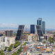Panorámica de la Puerta de Europa, también conocida como Torres KIO, y el parque empresarial Cuatro Torres Business Area, a 4 de agosto de 2026, en Madrid (España). Ricardo Rubio - Europa Press