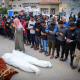 Palestinos durante el funeral de los muertos en un ataque de Israel contra la Franja de Gaza en abril de 2026, a pesar del acuerdo de alto el fuego alcanzado en octubre de 2025 (archivo) Europa Press/Contacto/Mohammed Skaik
