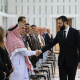 El presidente de transición sirio, Ahmad al Shara, en un acto con dirigentes de Quneitra y los Altos del Golán en Damasco Europa Press/Contacto/Syrian Presidency