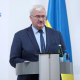 El ministro de Exteriores de Ucrania, Andri Sibiga, durante un acto en Alemania. Europa Press/Contacto/Hennadii Minchenko