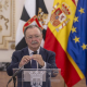 El presidente de Ceuta, Juan Jesús Vivas, atiende a los medios de comunicación, en el Palacio de la Asamblea de Ceuta, a 19 de agosto de 2026, en Ceuta (España).  Marcos Moreno - Europa Press