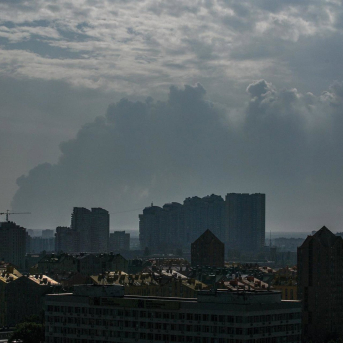 Humo en la ciudad de Kiev tras un ataque ruso Europa Press/Contacto/Yevhen Kotenko Humo en la ciudad de Kiev tras un ataque ruso Europa Press/Contacto/Yevhen Kotenko