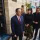 El president de la Generalitat valenciana, Juanfran Pérez Llorca, a su llegada a la toma de posesión Jorge Gil - Europa Press