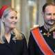 El rey Haakon VIII de Noruega junto a su esposa; Mette Marit, durante un acto en marzo de 2026, cuando aún era príncipe heredero (archivo) Europa Press/Contacto/POOL DIDIER LEBRUN