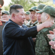 El líder norcoreano, Kim Jong Un, en una ceremona militar a 26 de abril de 2026  Europa Press/Contacto/Vadim Savitsky