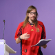 El secretario de Organización y portavoz de Podemos, Pablo Fernández, durante una rueda de prensa en la sede de Podemos, a 20 de julio de 2026, en Madrid (España).  Marta Fernández - Europa Press