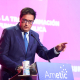 El ministro para la Transformación Digital, Óscar López, durante la inauguración del 40º encuentro de Economía Digital y telecomunicaciones de la UIMP, a 31 de agosto de 2026, en Santander, Cantabria (España). | 