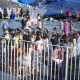 Varias jóvenes en un polideportivo de El Príncipe, a 20 de agosto de 2026, en Ceuta (España).  Marcos Moreno - Europa Press