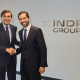 Imagen de la firma del acuerdo. INDRA GROUP