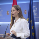 La portavoz del PP en el Congreso, Ester Muñoz, durante una rueda de prensa, en el Congreso. Archivo.  Jesús Hellín - Europa Press
