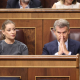 La portavoz del PP en el Congreso, Ester Muñoz, y el presidente del Partido Popular, Alberto Núñez Feijóo, durante una sesión plenaria en el Congreso de los Diputados, a 3 de septiembre de 2026, en Madrid (España). Eduardo Parra - Europa Press
