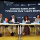 Firma del acuerdo entre Eroski y Fundación ONCE en Madrid EROSKI