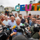 Imagen del presidente de la Ciudad Autónoma de Melilla, Juan José Imbroda, en una declaración a los medios. GOBIERNO