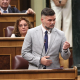 El portavoz de ERC en el Congreso, Gabriel Rufián, interviene durante una sesión plenaria en el Congreso de los Diputados, a 3 de septiembre de 2026, en Madrid (España).  Eduardo Parra - Europa Press