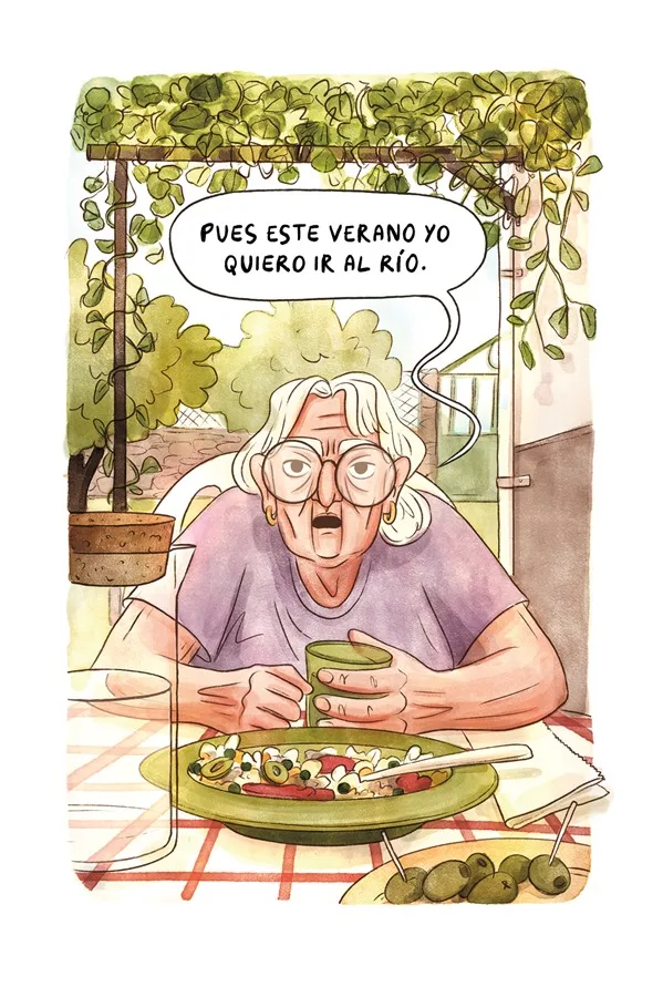 'No one calls anymore': the comic that portrays the loneliness of the elderly in the emptied Spain