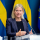 La líder del Partido Socialdemócrata de Suecia, Magdalena Andersson    Magnus Liljegren / Xinhua News / Europa Press