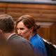 La ministra de Sanidad, Mónica García, durante una sesión plenaria en el Congreso de los Diputados, a 10 de septiembre de 2026, en Madrid (España). Isa Saiz - Europa Press