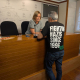 Covadonga Tomé dialoga con Xune Elipe antes de la rueda de prensa EUROPA PRESS