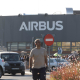 Trabajadores de Airbus se concentran a las puertas de la sede de Getafe, a 1 de septiembre de 2026, en Getafe, Madrid (España).  Jesús Hellín - Europa Press