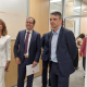 El viceconsejero de Industria del Gobierno asturiano, Juan Carlos Campo, en Valnalón (Langreo), antes de asistir a la junta extraordinaria de accionistas de Duro Felguera. GOBIERNO DEL PRINCIPADO DE ASTURIAS