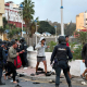 Los Cuerpos de Seguridad del Estado organizan a los migrantes para su traslado al Puerto de Ceuta Gabriela Sardá Núñez - Europa Press