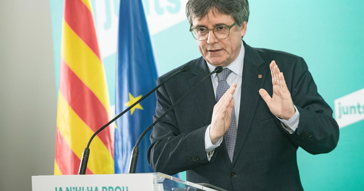 Puigdemont states that when he returns he wants to immerse himself in today's Catalonia.